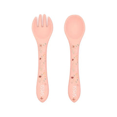 Kit de tenedor y cuchara de Silicona Slurpy El Pulpo - Sassi