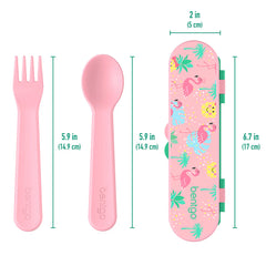 Set Cubiertos Tropical - Bentgo Kids