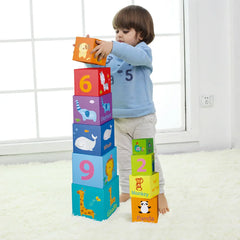 Stacking Cubes / Cubos Apilables - Classic World