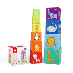 Stacking Cubes / Cubos Apilables - Classic World