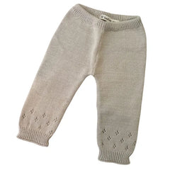 Conjunto Tejido Diamantes Beige