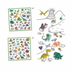 Pegatinas Dinosaurios - Djeco