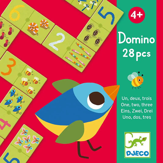 Juego de mesa Domino 123 - Djeco