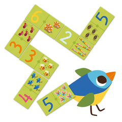 Juego de mesa Domino 123 - Djeco