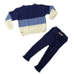 Conjunto Tejido Eduardo Azul