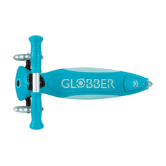 Scooter Elite Led Plegable 3-9 Celeste - Globber