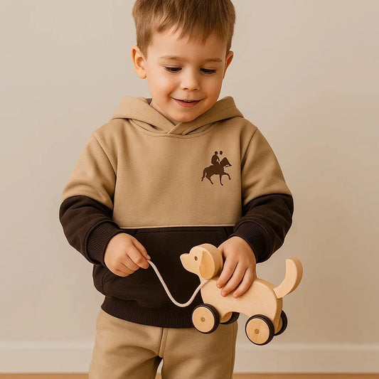 Conjunto El Polo Marrón Chocolate