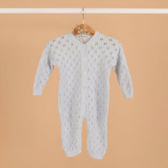 Enterizo Tejido Dulce Encanto Celeste