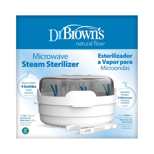 Esterilizador a Vapor para Microondas Dr. Bronws