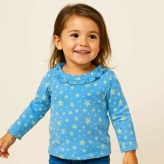 Polo Manga Larga Agustina Estrellas