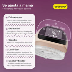 Extractor Portátil Eléctrico Wearable - Boboduck F5071
