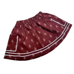 Falda Marinera Vino