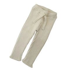 Conjunto Tejido Ternura Floral Crema