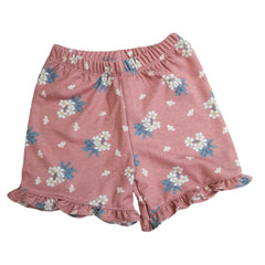 Short Algodón Kami Flores Palo Rosa - Compostura