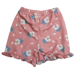 Short Algodón Kami Flores Palo Rosa - Compostura