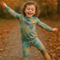 Conjunto French Terry Mariposas