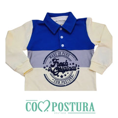 Polo Cuello Camisero Fresh Amarillo