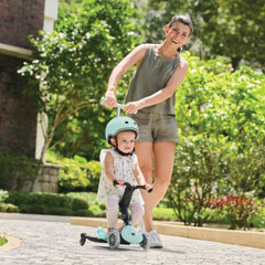 Scooter Go Up Active 360° 15m-7 LED Menta - Globber