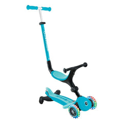 Scooter Go Up Active 360° 15m-7 LED Turquesa - Globber