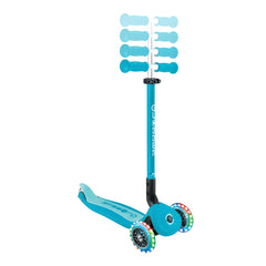 Scooter Go Up Active 360° 15m-7 LED Turquesa - Globber
