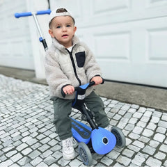 Scooter Go Up Active 15m-7 LED Azul - Globber