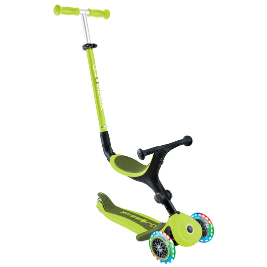 Scooter Go Up Active LED Verde - Globber