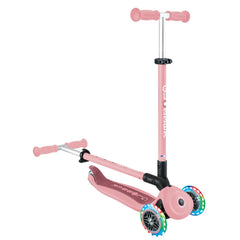 Scooter Go Up Active 15m-7 LED Rosado Pastel - Globber