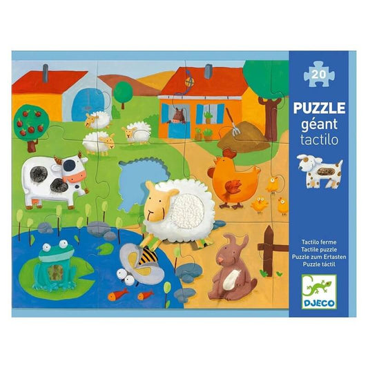 Rompecabezas Táctil Granja - Djeco