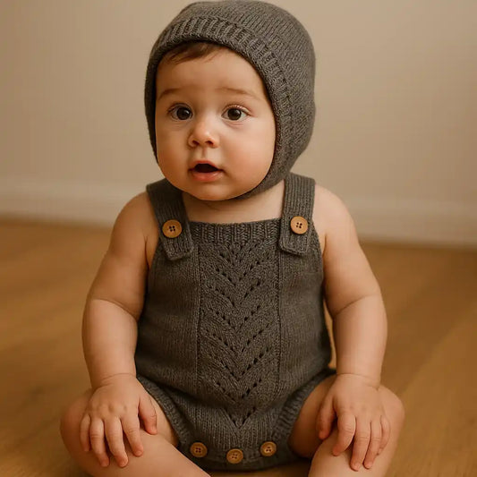 Body Overol Invierno Gris