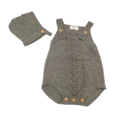 Body Overol Invierno Gris