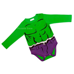 Body Temático de Algodón Hulk