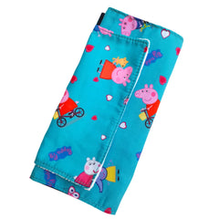 Individual Impermeable con Servilleta - Peppa Pig