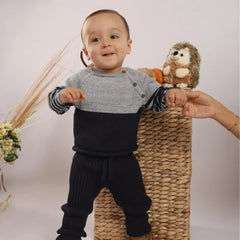 Conjunto Tejido Josue Azul