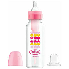 Biberón de Transición Rosa 8 oz