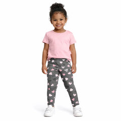 Match Mini & Me Leggin Corazones - Compostura