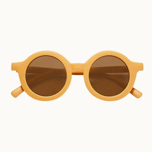 Lentes de Sol Circular Amarillo/ Naranja - Lucaland