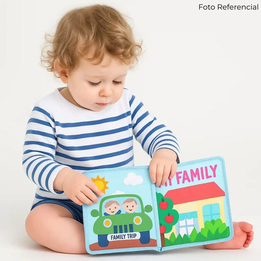 Libros Sensoriales - Mi familia