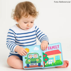 Libros Sensoriales - Mi familia