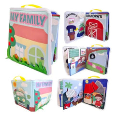 Libros Sensoriales - Mi familia