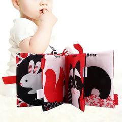 Libros Sensoriales - Ave Rojo y Negro