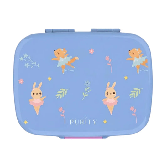 Lonchera Bandeja de Acero 3 Divisiones Bunny - Purity