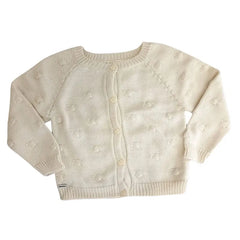 Conjunto Tejido Sofia- Lunita Llena Crema