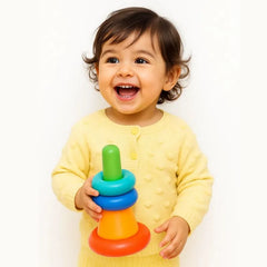 Conjunto Tejido Sofia- Lunita Llena Amarillo