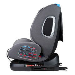 Butaca Montreal Gris Grupo 0/I/II/III ISofix - Carestino