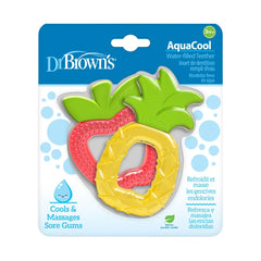 Mordedor de Silicona Duo Piña & Manzana Refrescante Dr. Browns