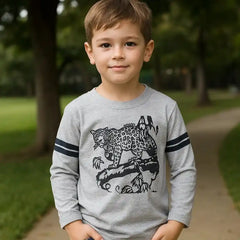 Polo Manga Larga Gris Otorongo