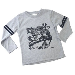 Polo Manga Larga Gris Otorongo