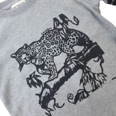 Polo Manga Larga Gris Otorongo