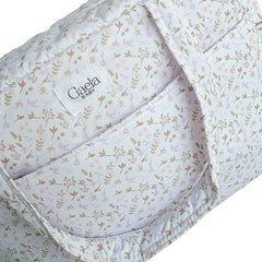 Bolso Pañalera Flores - Gaela Baby