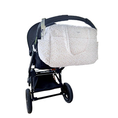Bolso Pañalera Flores - Gaela Baby